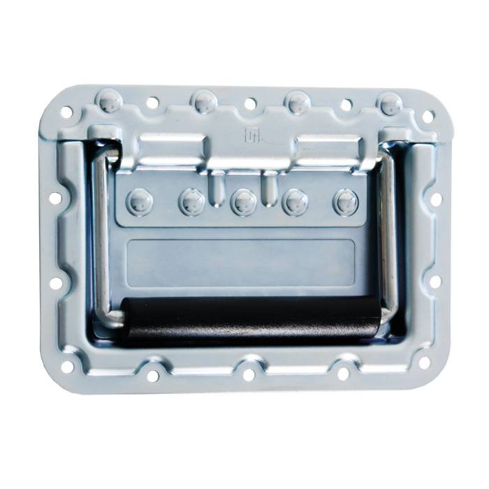 Adam Hall Adam Hall 34087 Groot inbouw handvat met revet bescherming 9.5mm diep