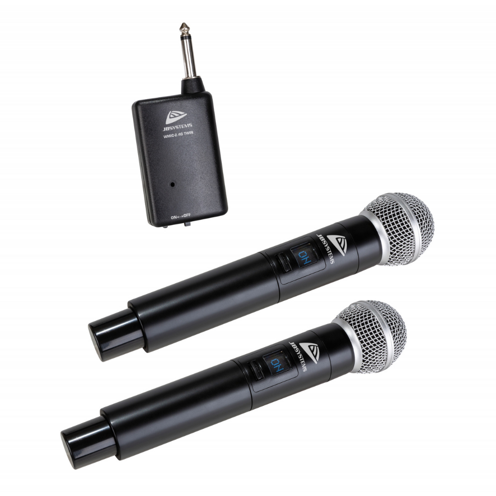 JB Systems JB Systems WMIC-2.4G TWIN Dubbele handmicrofoon set