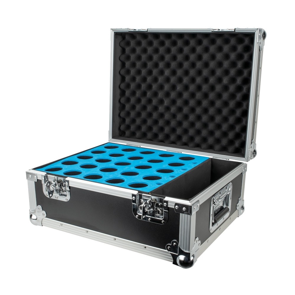 DAP DAP ACA-MIC6 Flightcase voor 25 microfoons
