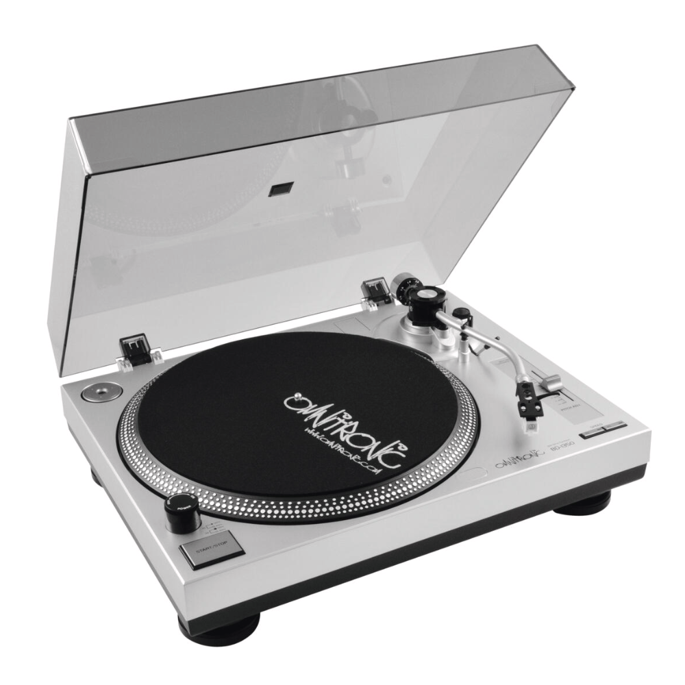 Omnitronic Omnitronic BD-1350 Draaitafel zilver