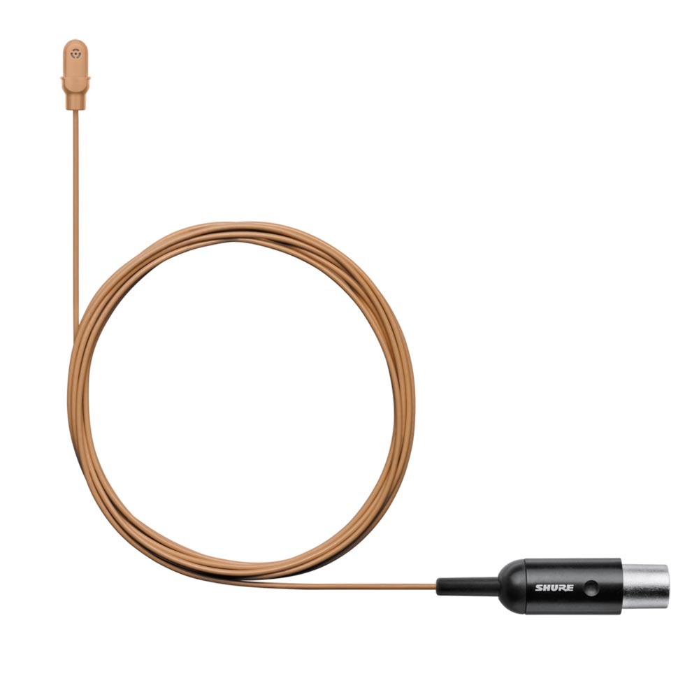 Shure Shure DL4C/O-MTQG-A Duraplex dasspeldmicrofoon bruin