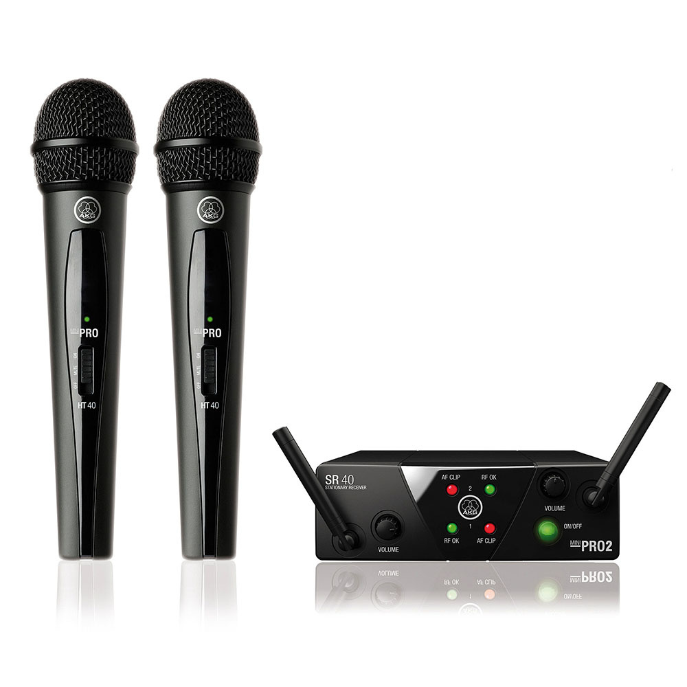 AKG AKG WMS40 Mini 2 dubbele draadloze microfoonset
