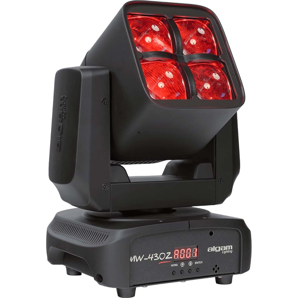 Algam Lighting Algam Lighting MW-430Z LED RGBW wash moving head met zoom 4x 30W