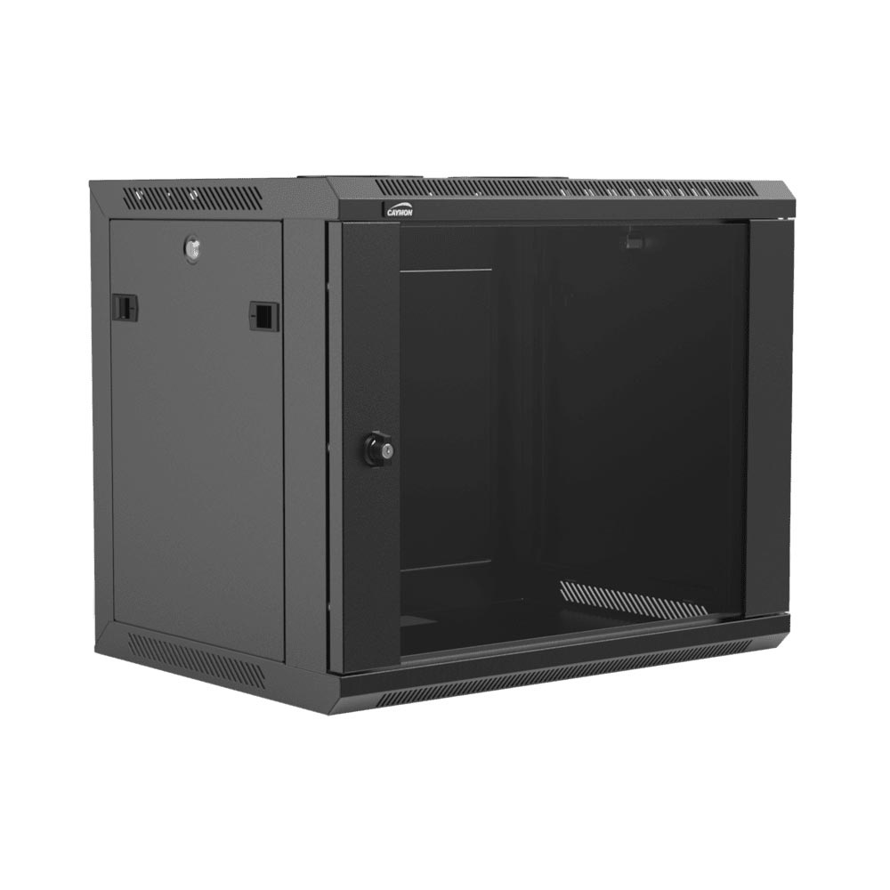 Caymon Caymon WPR409R/B 19 inch kast met deur 9 HE 45cm