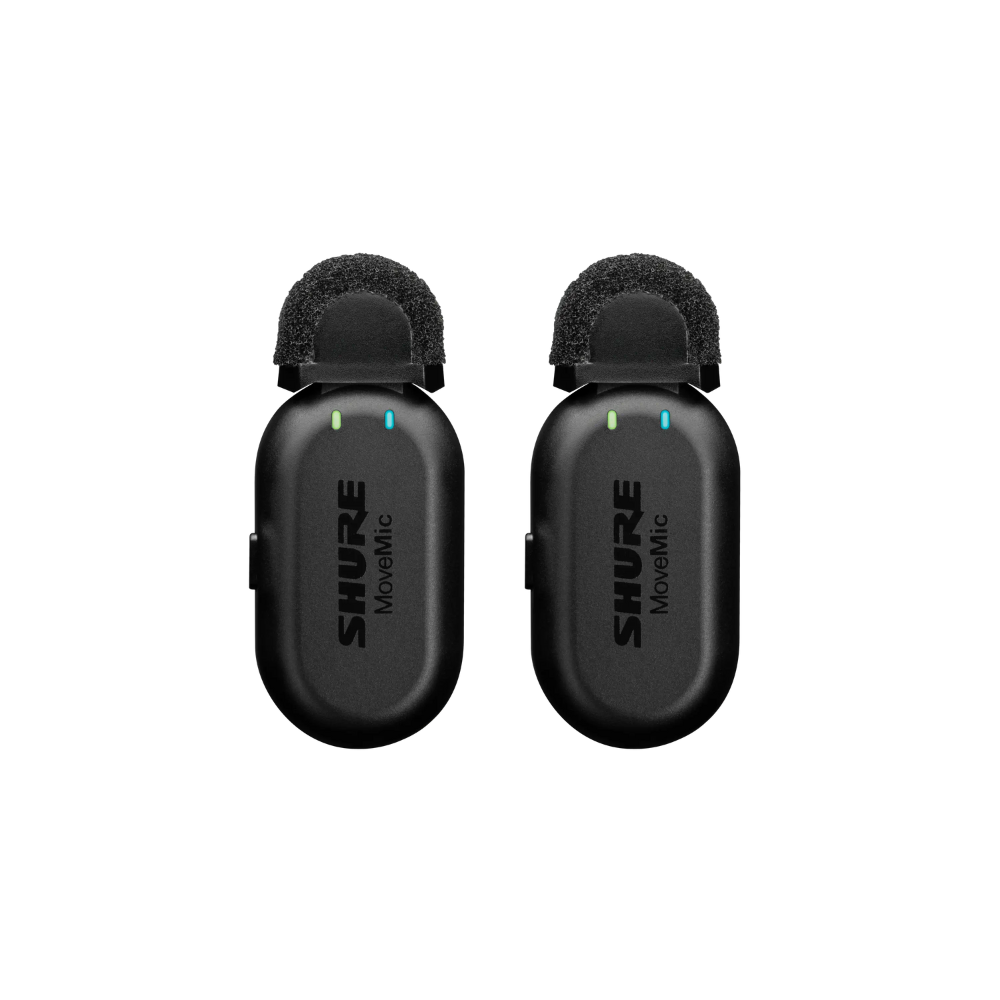 Shure Shure MoveMic Two 2-kanaals draadloze lavaliermicrofoon
