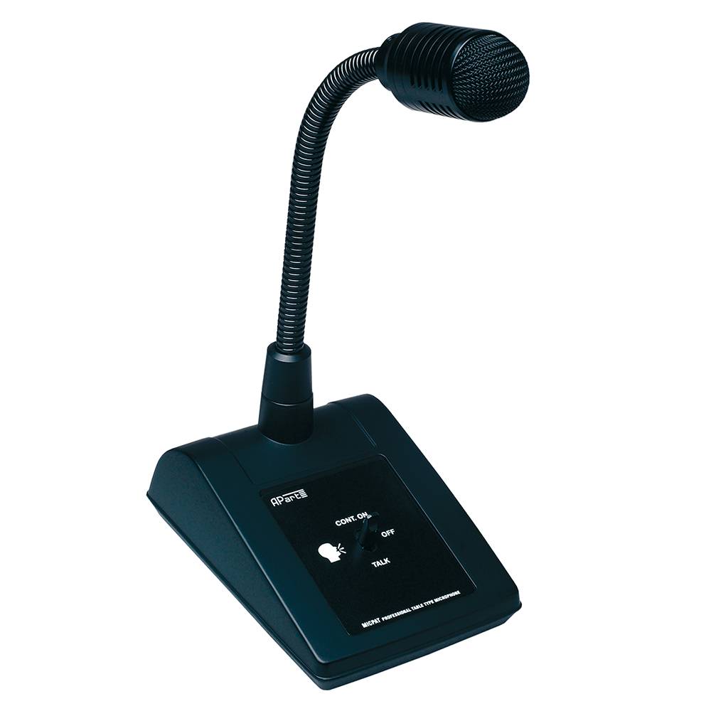 APART Apart MICPAT-D dynamische omroepmicrofoon met zwanenhals