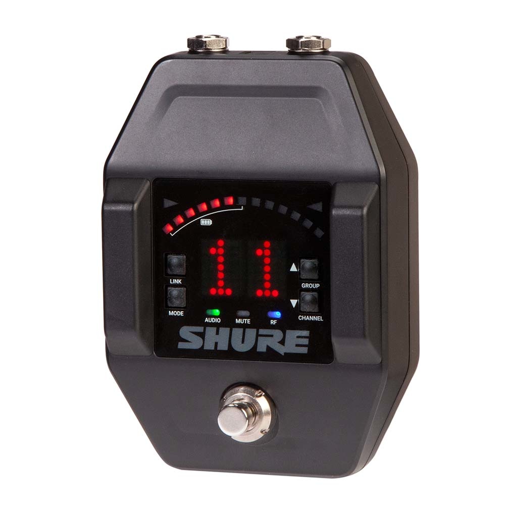 Shure Shure GLXD6+E Draadloze gitaarpedaal ontvanger