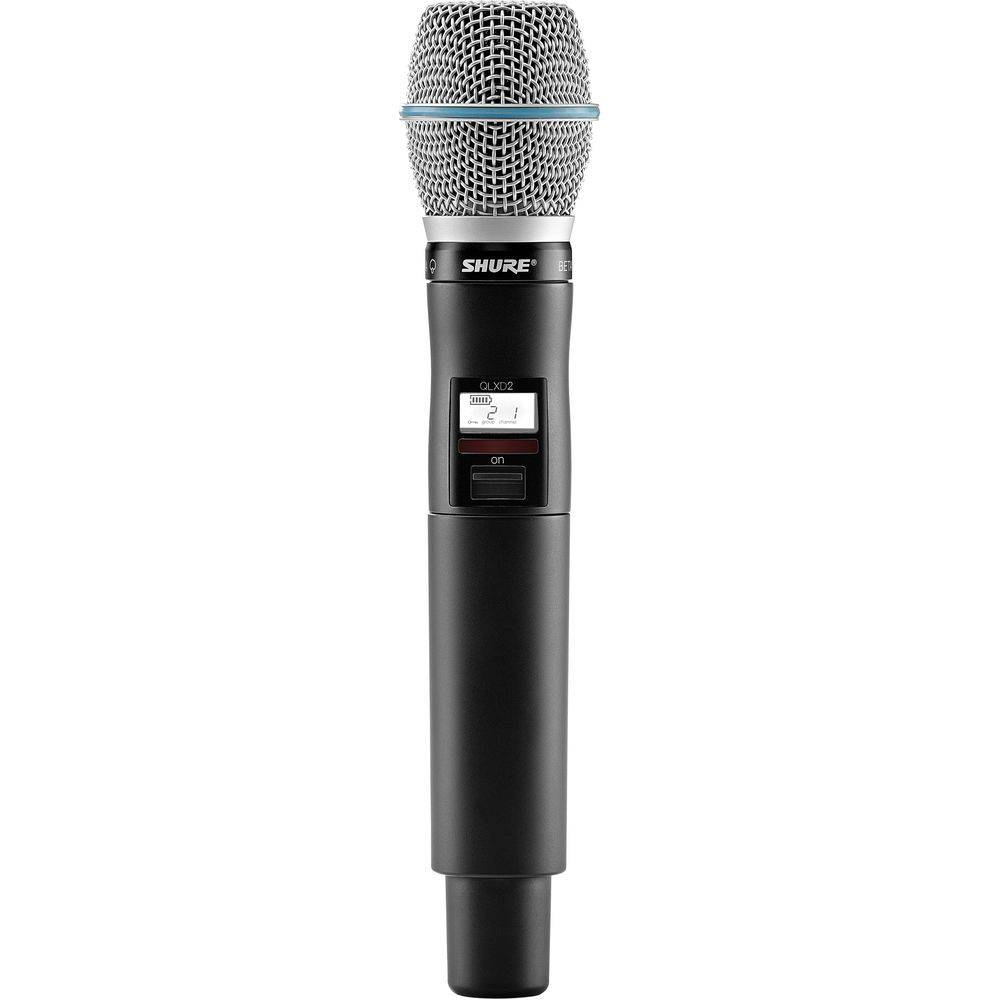 Shure Shure QLXD2-Beta 87C draadloze handheld microfoon