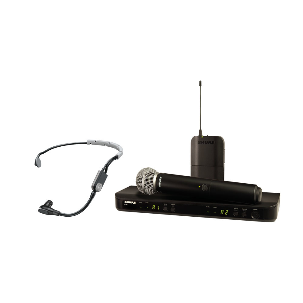 Shure Shure BLX1288-SM35 Draadloze microfoon combinatieset