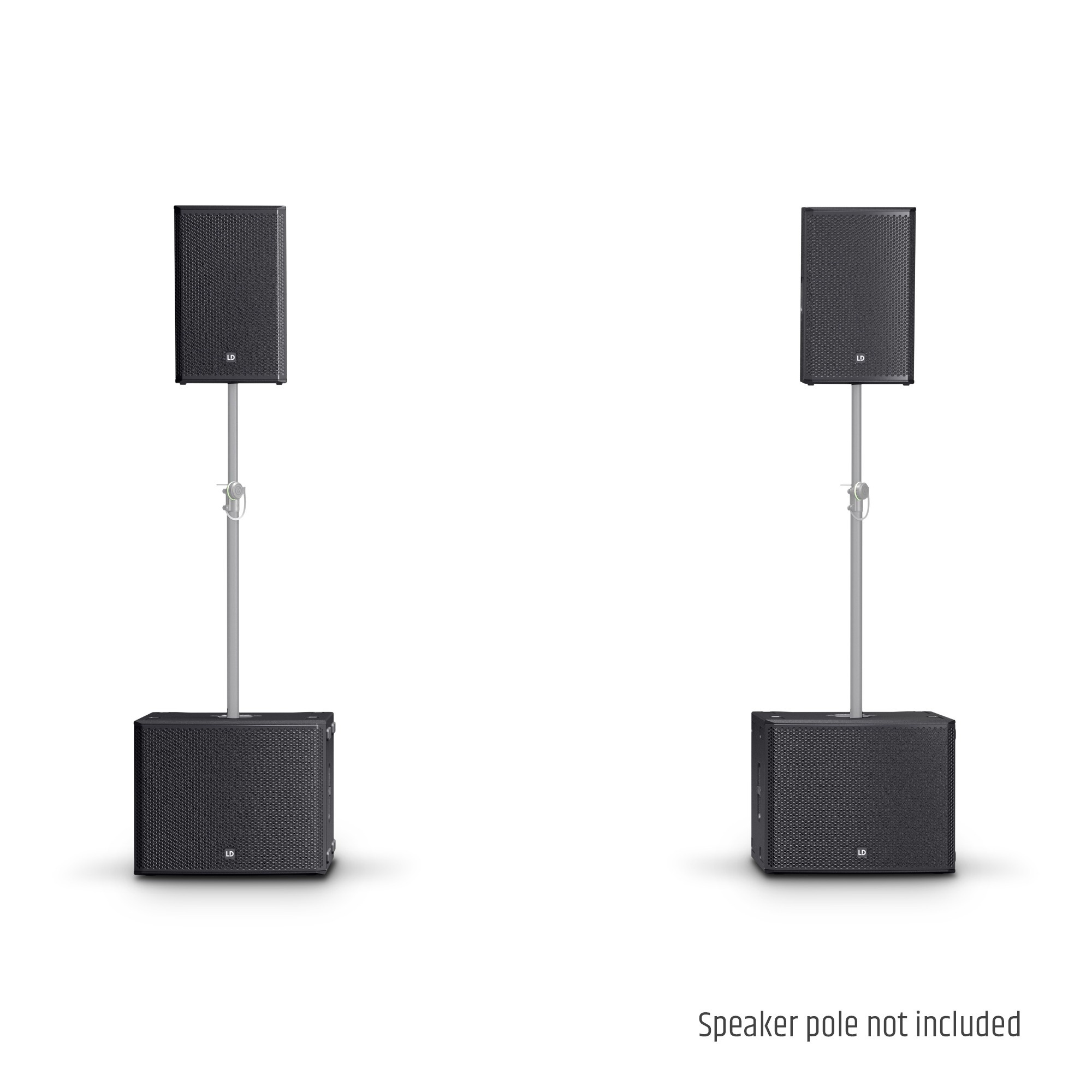 LD Systems LD Systems Stinger G3 Power Set A 2x 12 inch PA speakers + 2x 18 inch subwoofer