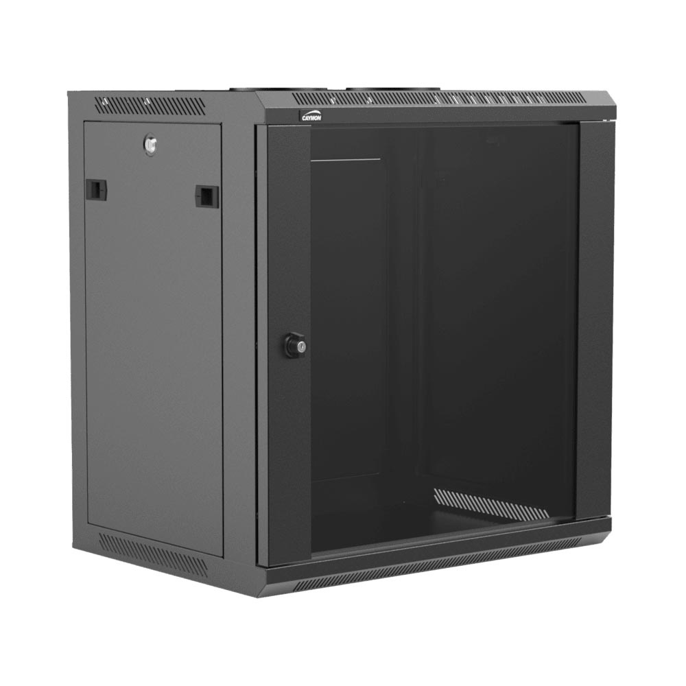 Caymon Caymon WPR412R/B 19 inch kast met deur 12 HE 45cm