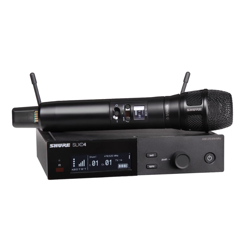 Shure Shure SLXD24E/N8SB draadloze N8SB microfoon set