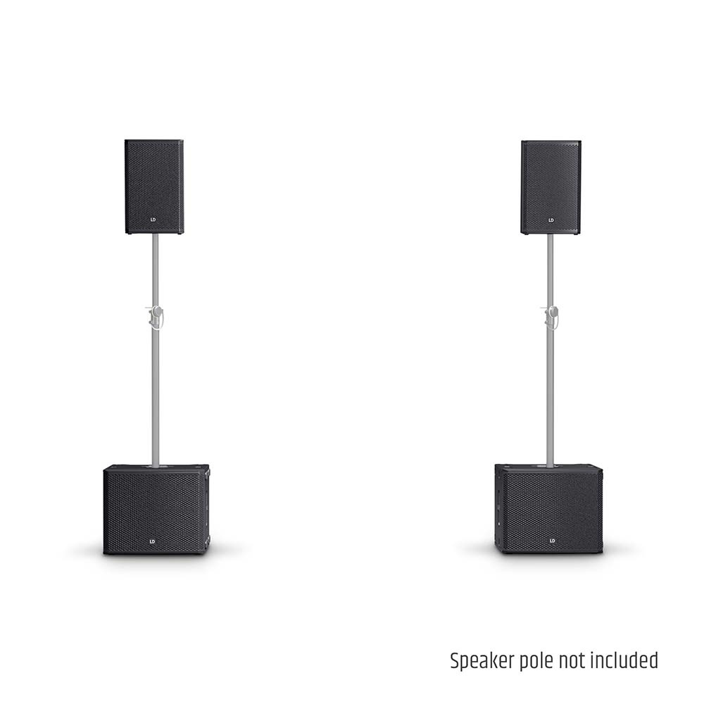 LD Systems LD Systems Stinger G3 Event A 2x 10 inch PA speakers + 2x 15 inch subwoofer