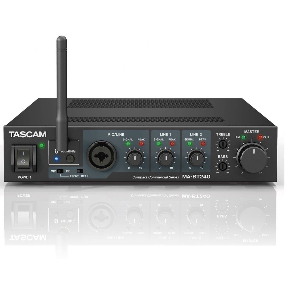 Tascam Tascam MA-BT240 Mixer en versterker