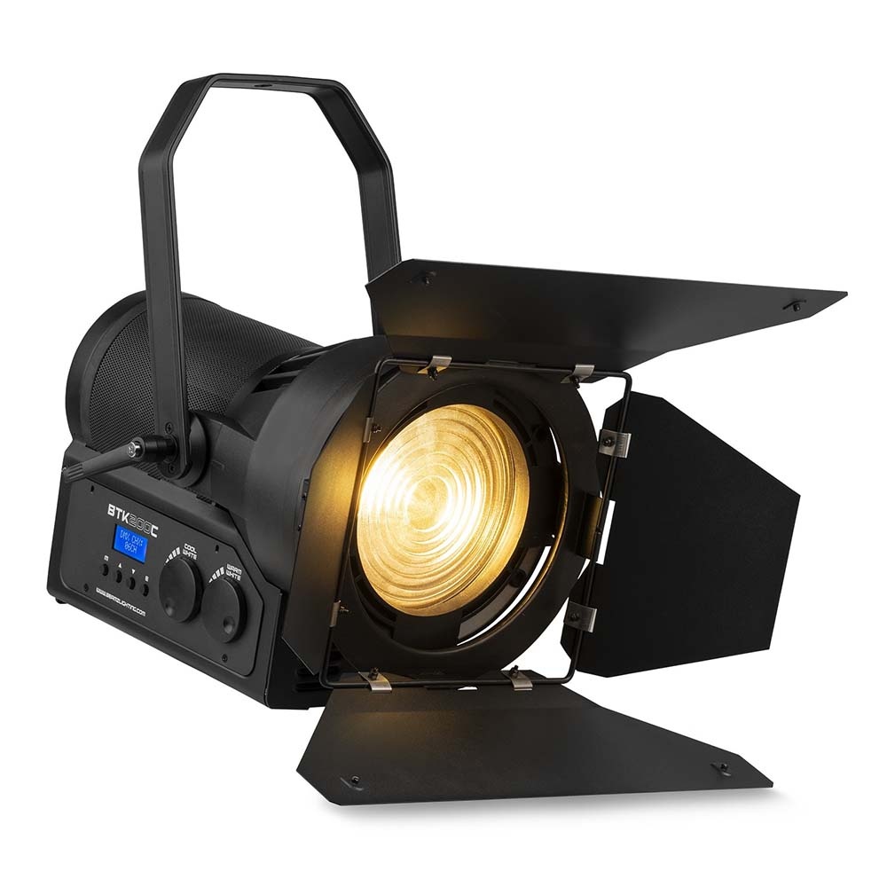 BEAMZ BeamZ BTK200C Fresnel 200W CW/WW manuele zoom