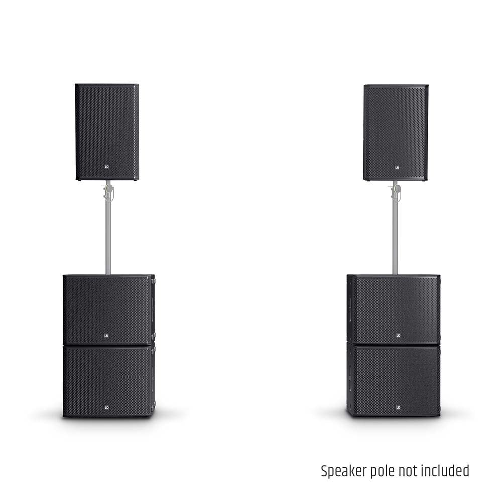 LD Systems LD Systems Stinger G3 Impact Set A 2x 15 inch PA speakers + 4x 18 inch subwoofer