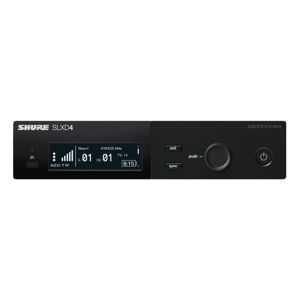 Shure Shure SLXD4-G59 draadloze ontvanger