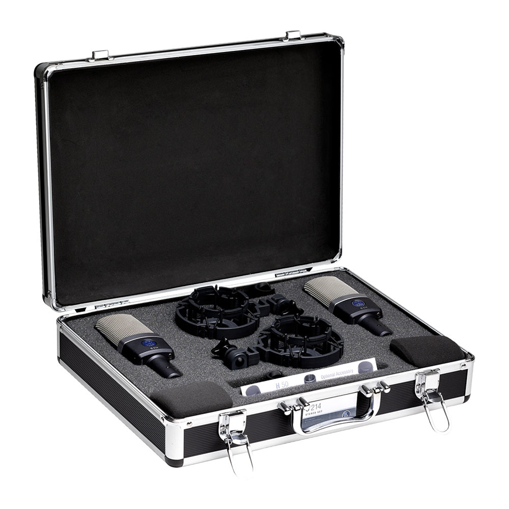 AKG AKG C214 Condensator studio microfoon stereo set