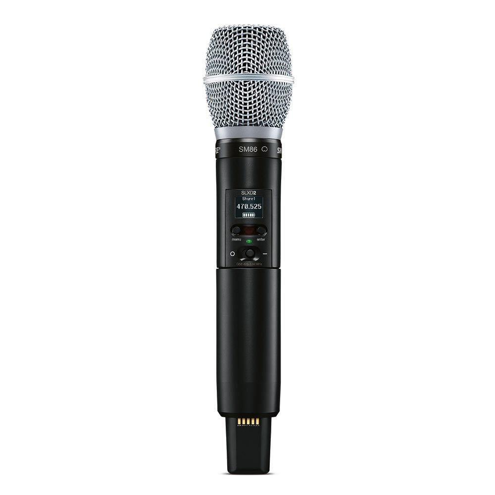 Shure Shure SLXD2/SM86-H56 draadloze SM86 microfoon