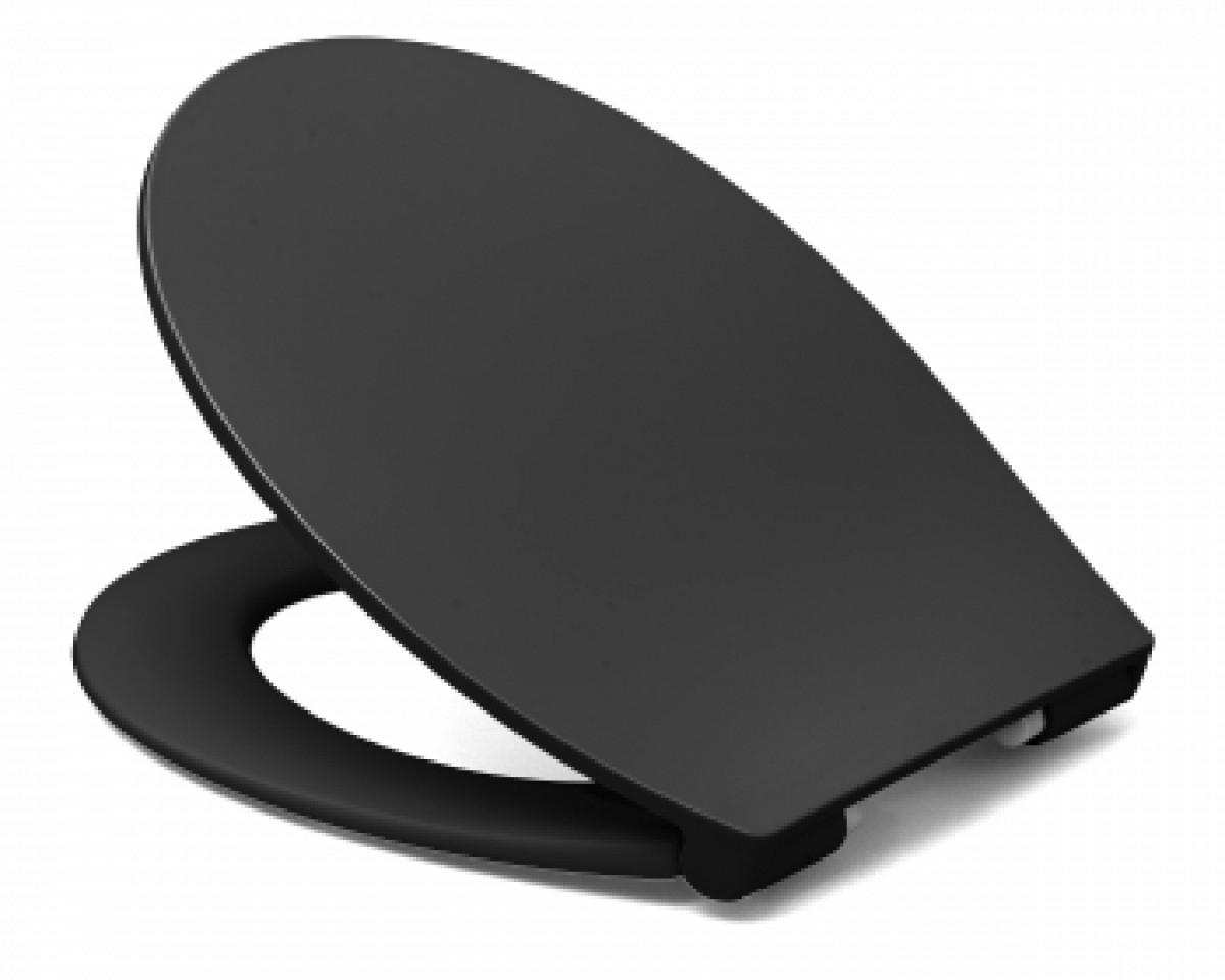 Sanifun Sanifun Nero B Toiletbril– Zwart Trendy Softclose WC-bril