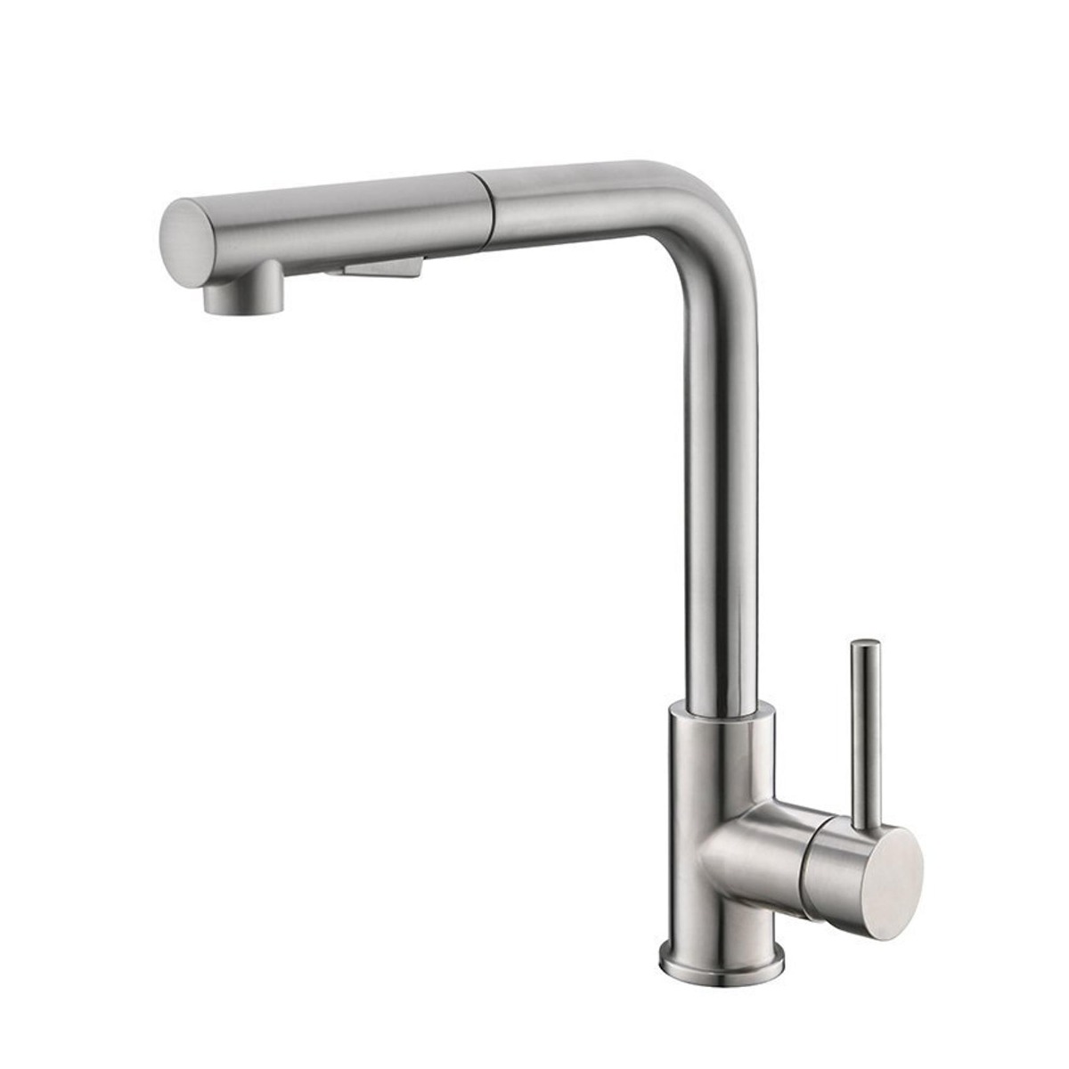 Sanifun Sanifun 304-Reno Twenty RVS Keukenkraan + uittrekb.handdouche.