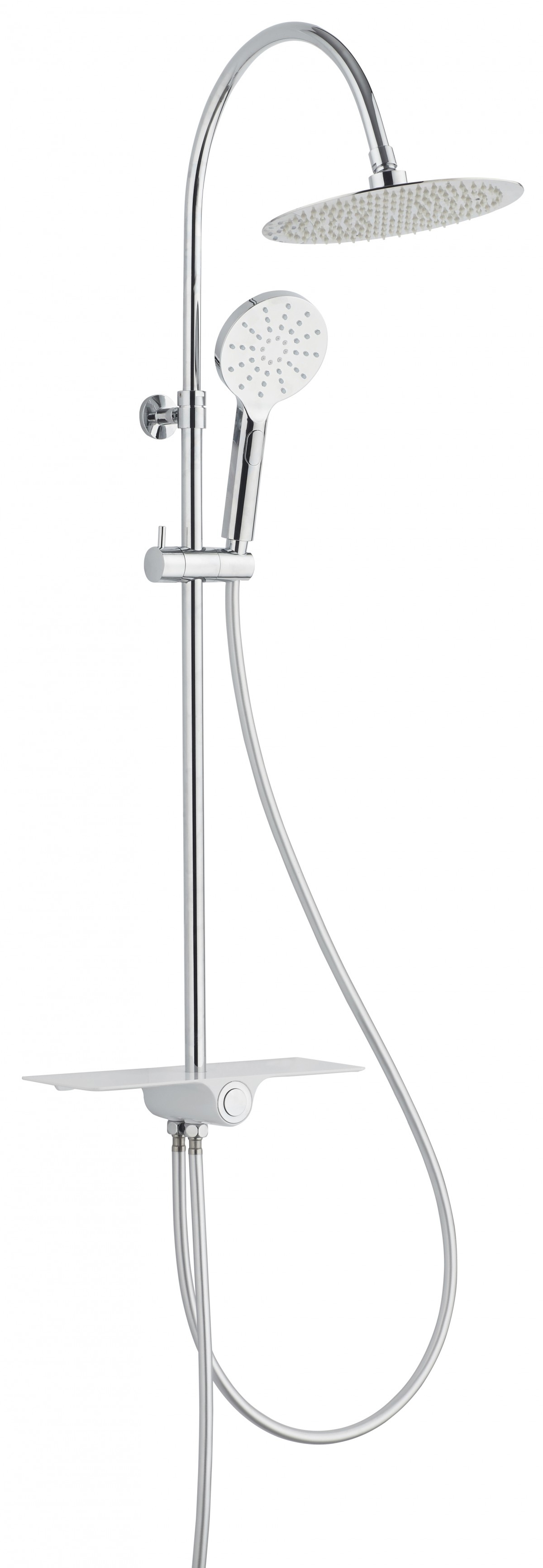 Schütte Sanifun Schütte glijstangset Aquastar Chroom 130 2.