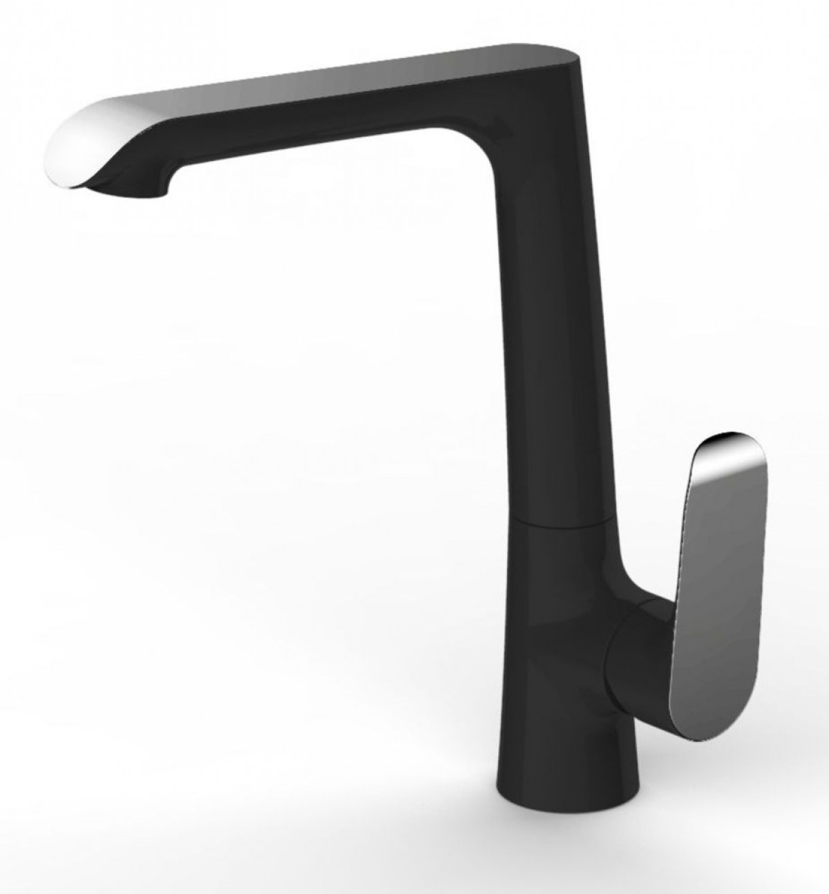 Sanifun Sanifun keukenmengkraan Gunnar zwart chroom.