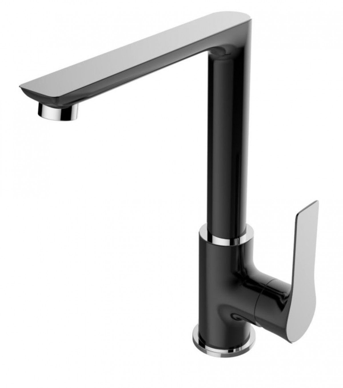 Sanifun Sanifun keukenmengkraan Hagan Zwart chroom.