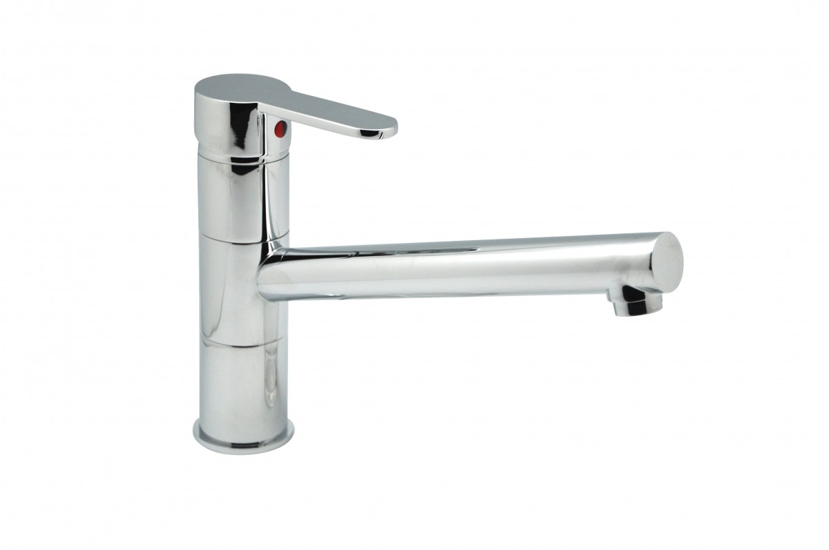 Schütte Schütte keukenmengkraan Atlanta chroom met draaibare uitloop