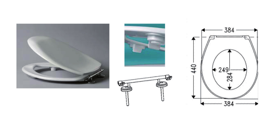 Haro WC zitting Haro - Sanimed 59