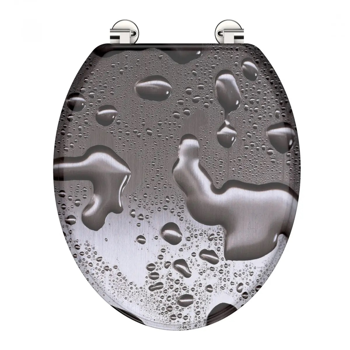 Schütte Schütte MDF WC-Bril GREY STEEL – duurzame en stijlvolle toiletzitting