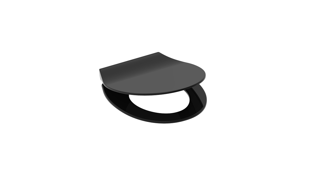Schütte Schütte Toilet bril Slim Black.