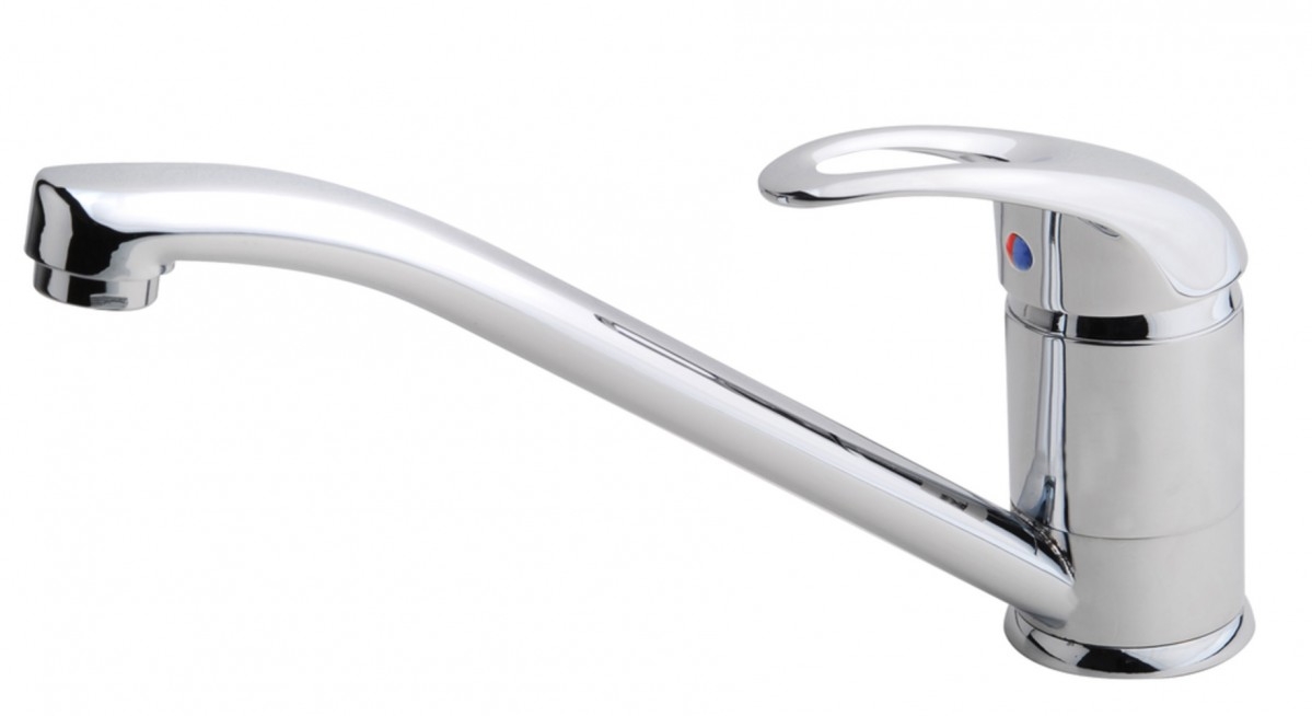 Sanifun Sanifun Hank keukenkraan chroom met draaibare uitloop