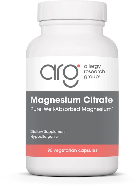 Allergy Research Group Magnesium Citrate (90 capsules) -