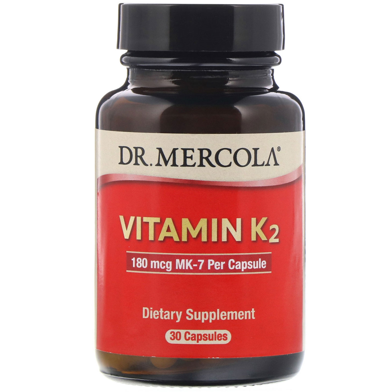 Dr. Mercola Vitamine K2 (30 Capsules) - Dr. Mercola