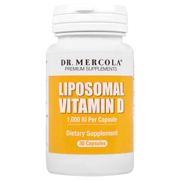 Dr. Mercola Liposomal Vitamin D - 1.000 IU (30 capsules) - Dr. Mercola