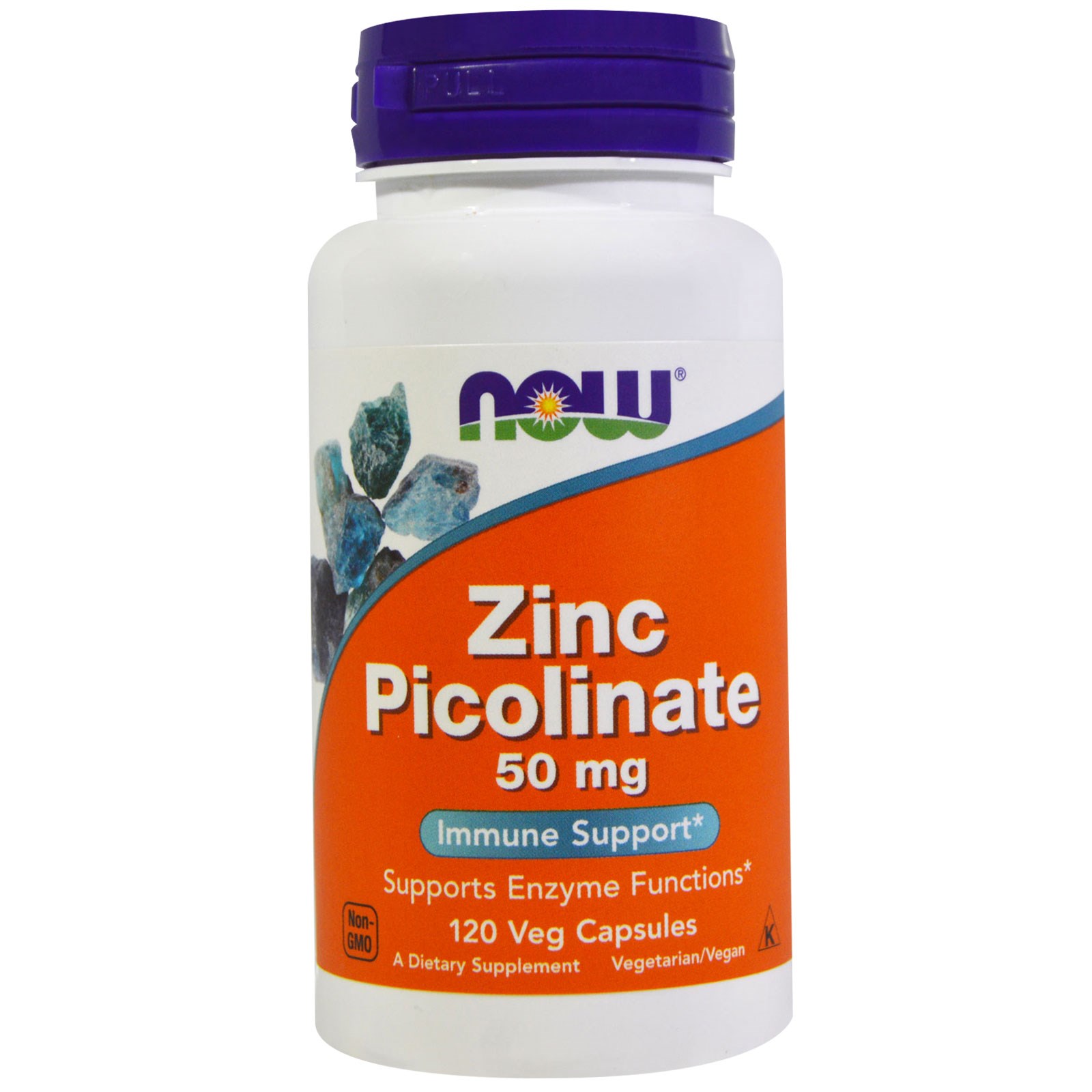 Now Foods Zinc Picolinate 50 mg (120 Veggie Capsules) - Now Foods