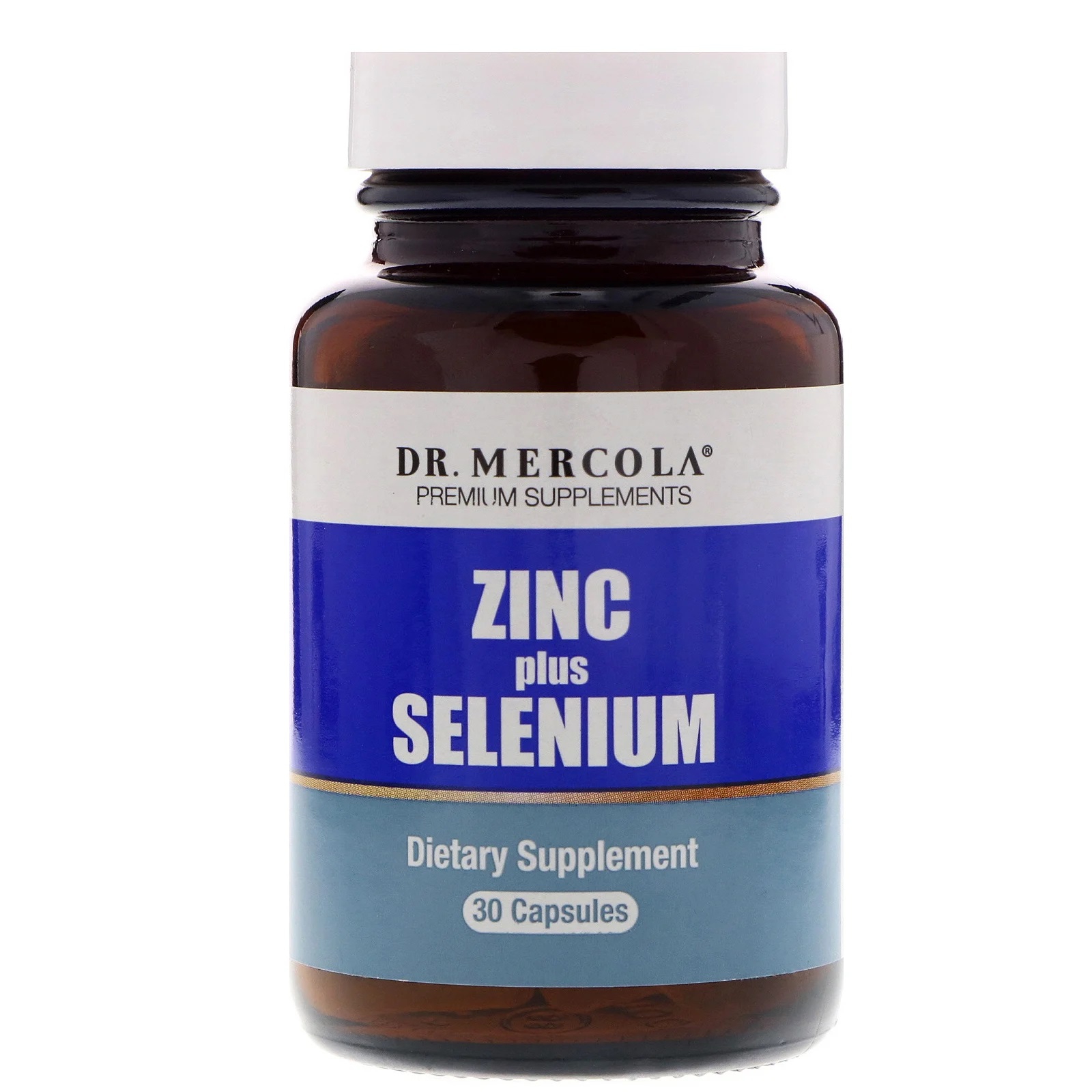 Dr. Mercola Zinc plus Selenium 15 mg (30 capsules) - Dr. Mercola