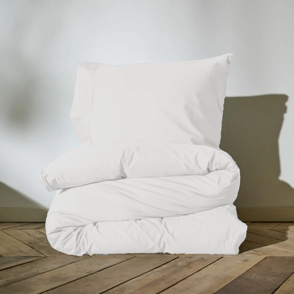 Auping Clear white satin kussenslopen