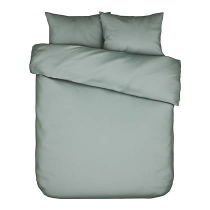 Essenza Essenza Minte Dekbedovertrek Dusty green - Groen