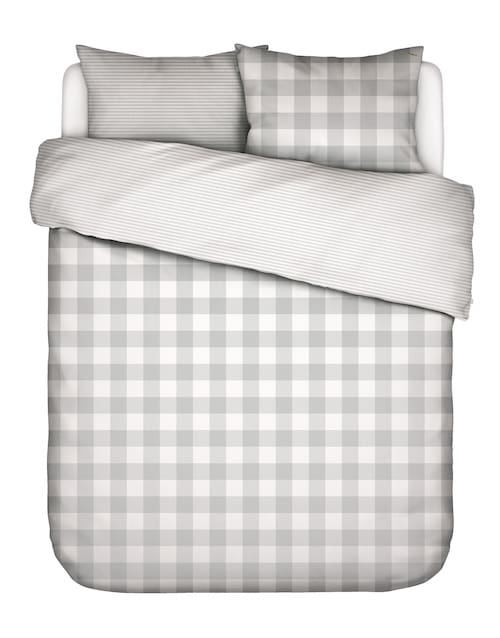 Essenza Essenza Chess Dekbedovertrek - Grijs