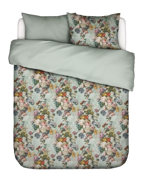 Essenza Essenza Karli Mineral green Dekbedovertrek - Groen