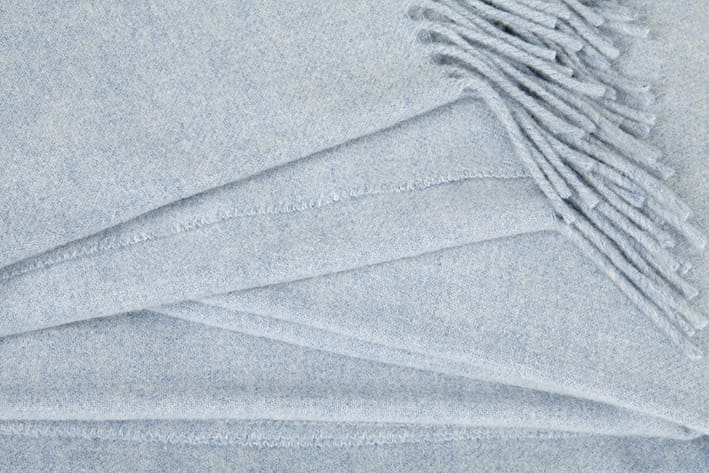 Kayori Kayori Nitra Plaid Cashmere Azure - Blauw