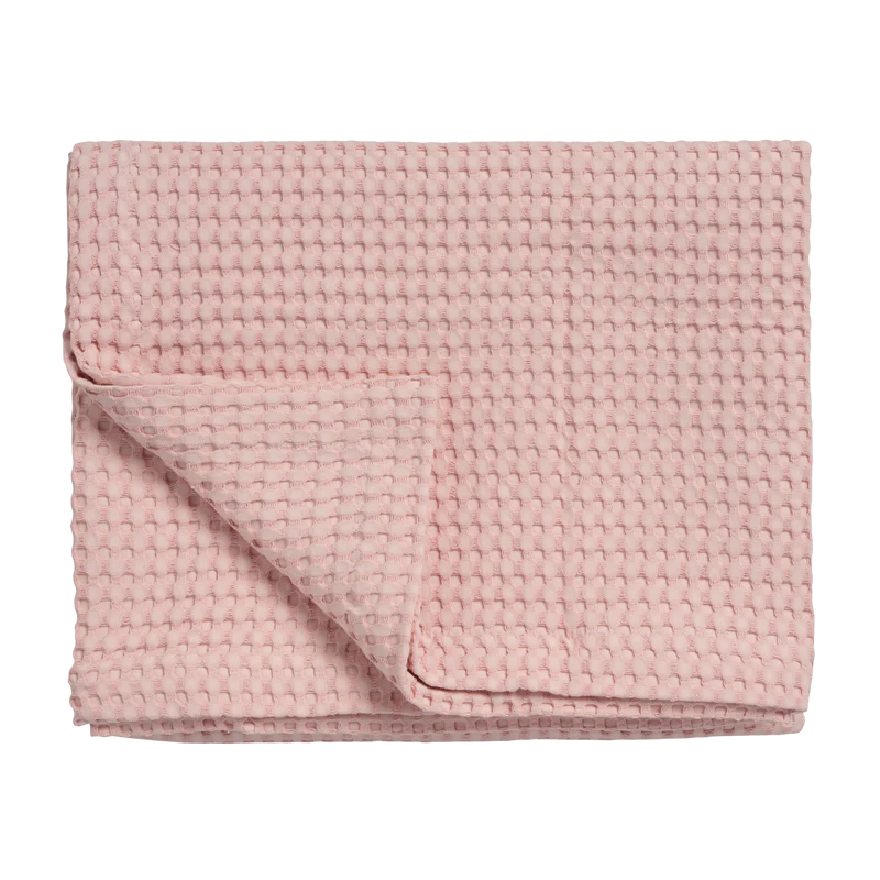 Vandyck Vandyck Home Pique sepia pink Bedsprei - Blauw