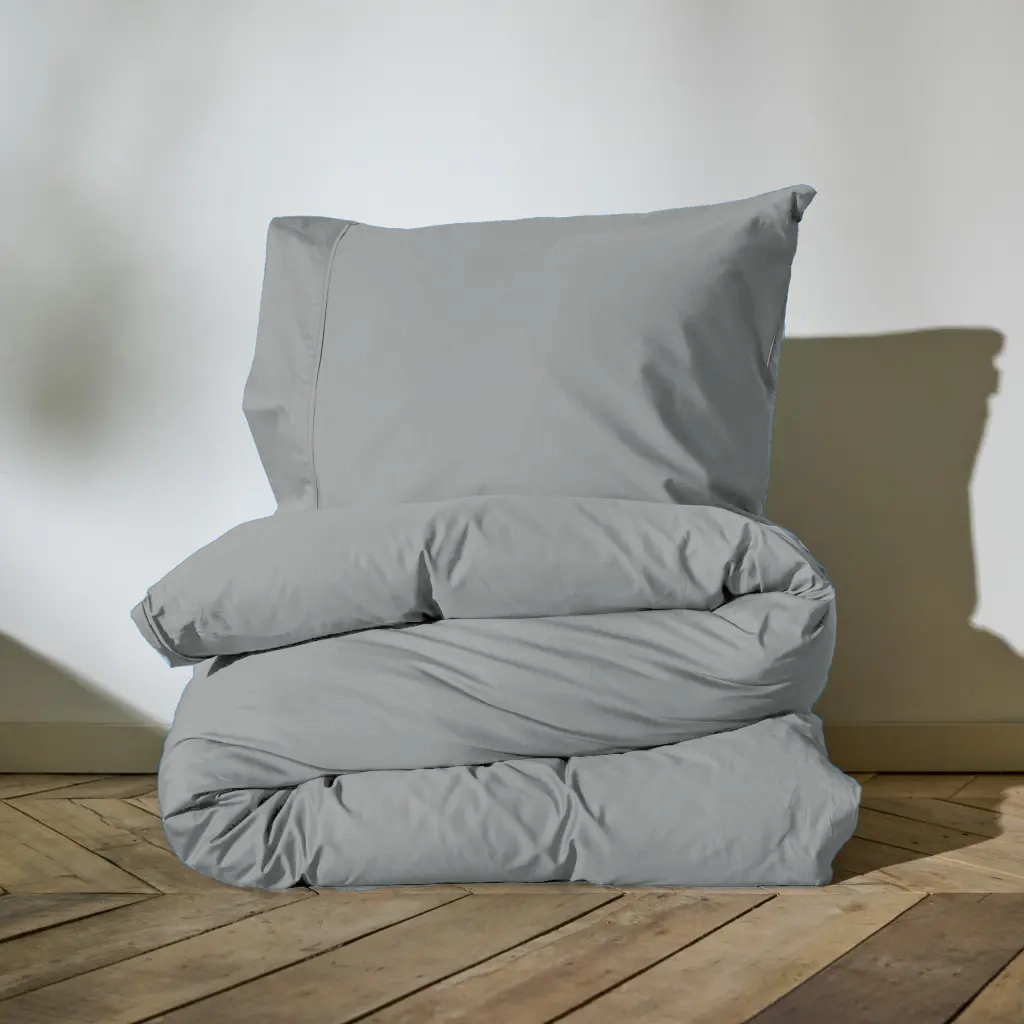 Auping Pearl Grey Satin kussenslopen