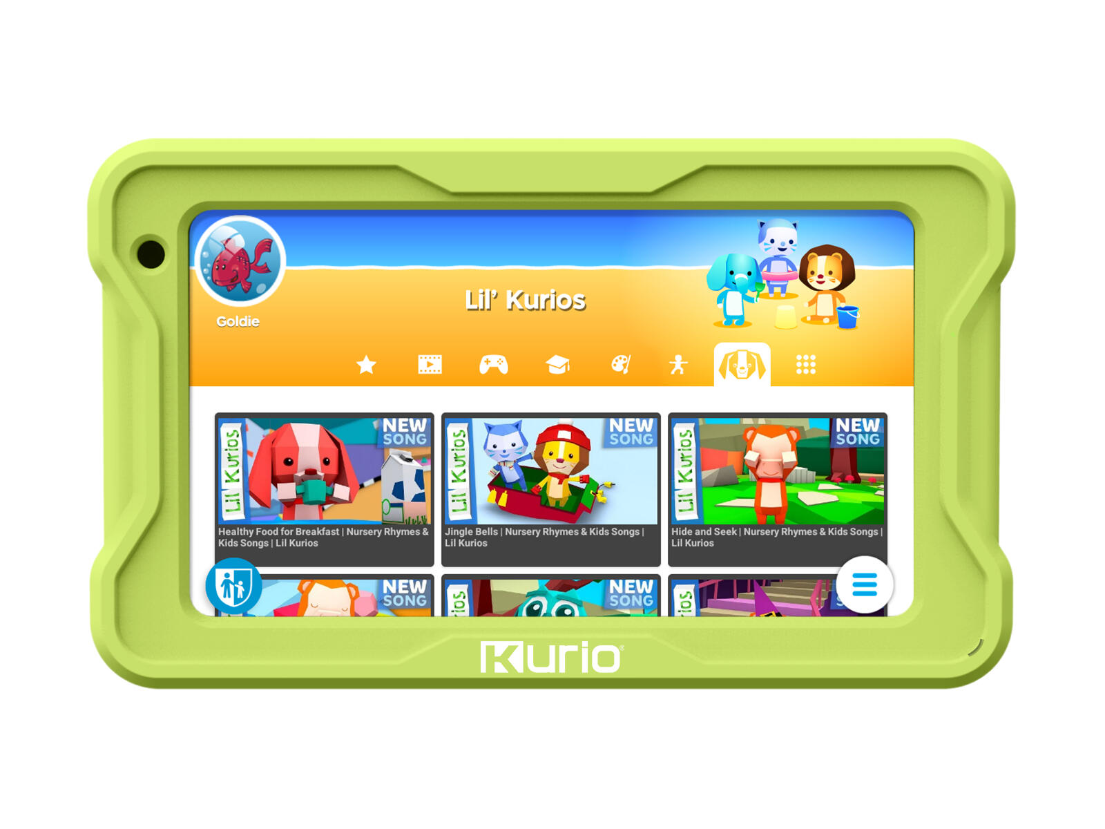 Kurio Kurio Tab Lite kindertablet - Groen