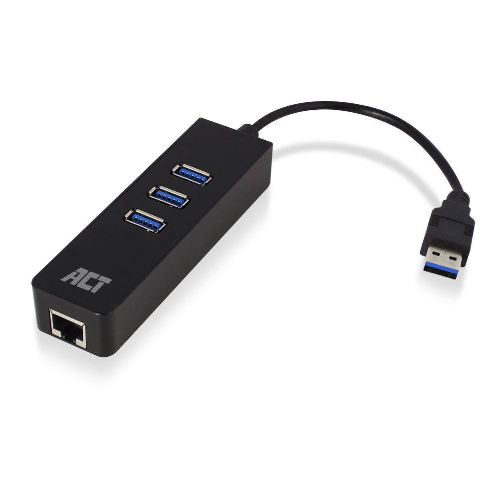 ACT ACT AC6310 3-poorts USB en ethernet