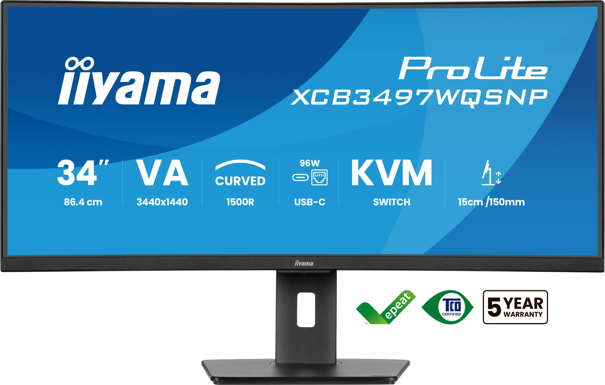 iiyama Iiyama ProLite XCB3497WQSNP-B1 monitor