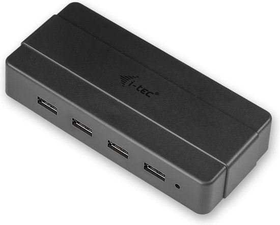 I-TEC 4 poorts USB hub + adapter
