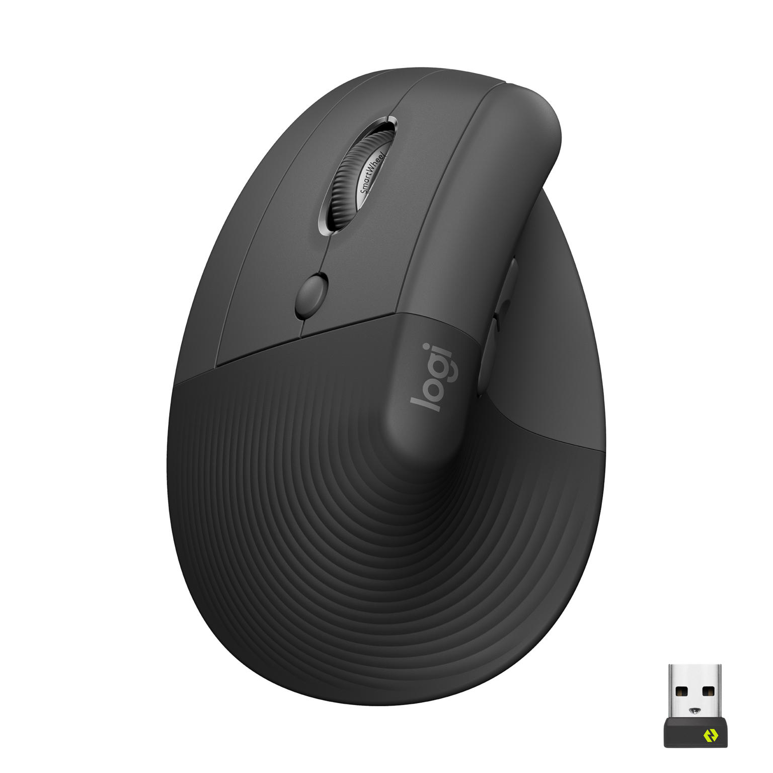Logitech Logitech Lift left verticale muis grijs